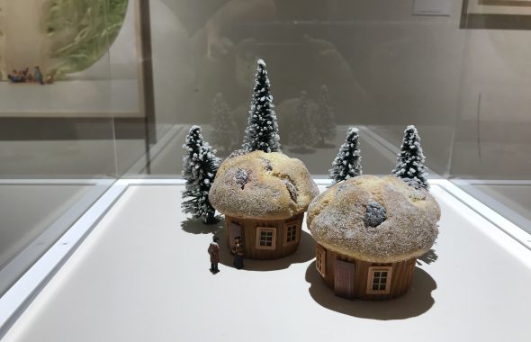 ミニチュア展　ケーキのお家