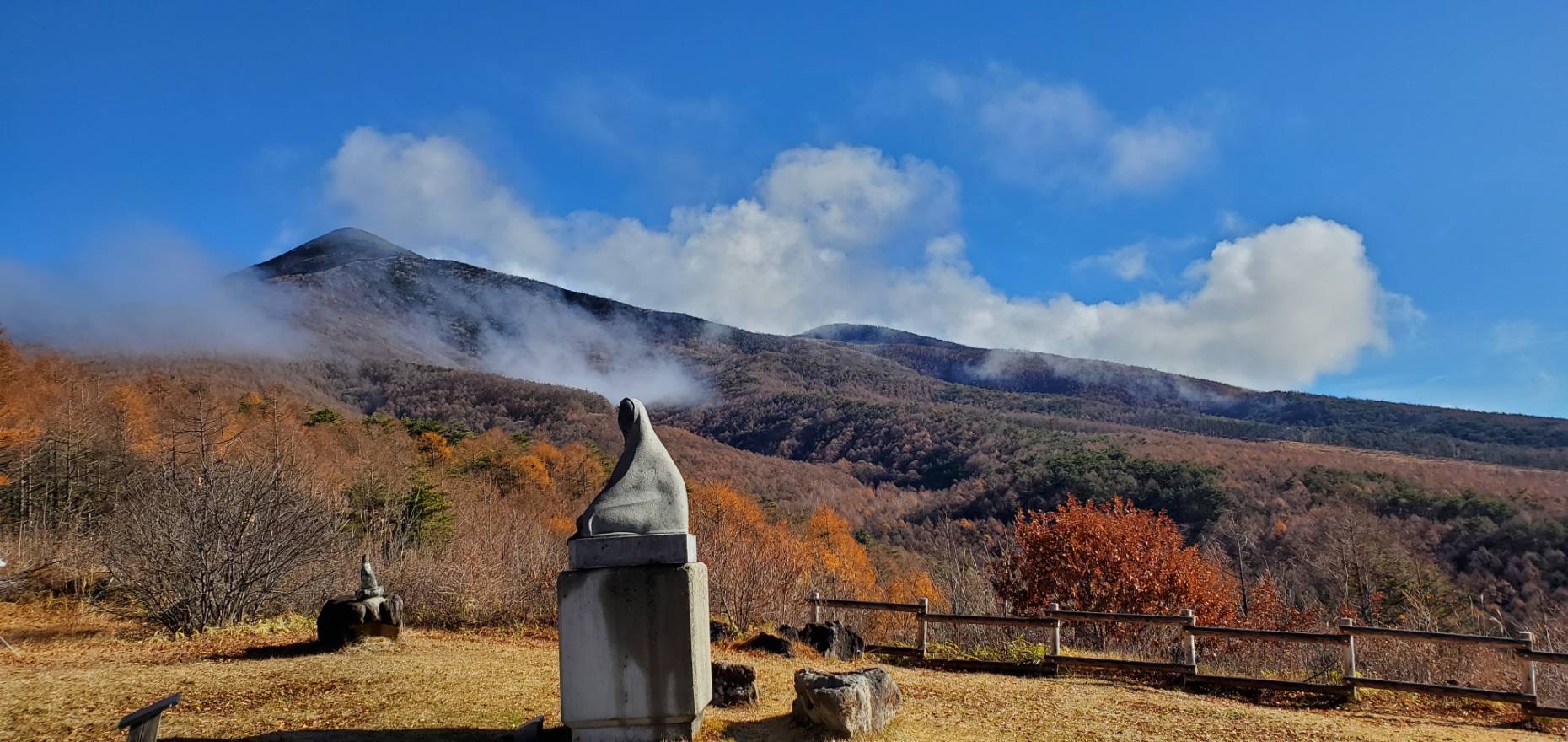 富士見高原から見る八ヶ岳麓