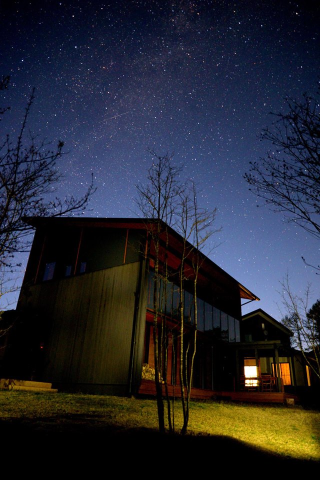 エルハウスデザイナーズ住宅「くらすの家」夜空