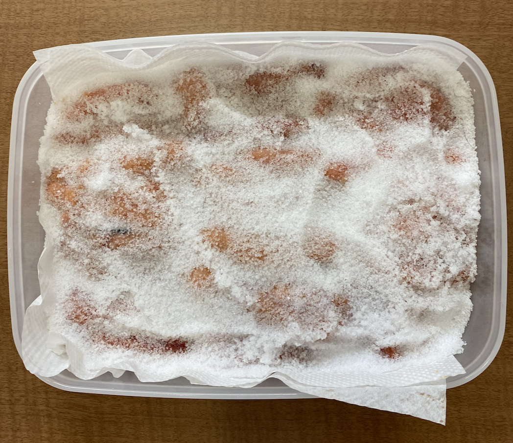 男料理にすけそうだらのたまごを日本酒漬け燻製でいただく 2020年8月 Lhouse 男料理にすけそうだらのたまごを日本酒漬け燻製でいただく 2020年8月 Lhouse