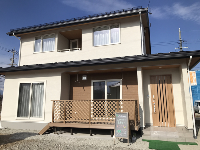 施工事例外観|塩尻市で注文住宅ならエルハウス
