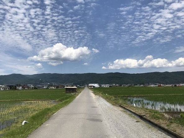 諏訪の名風景「田辺壕」