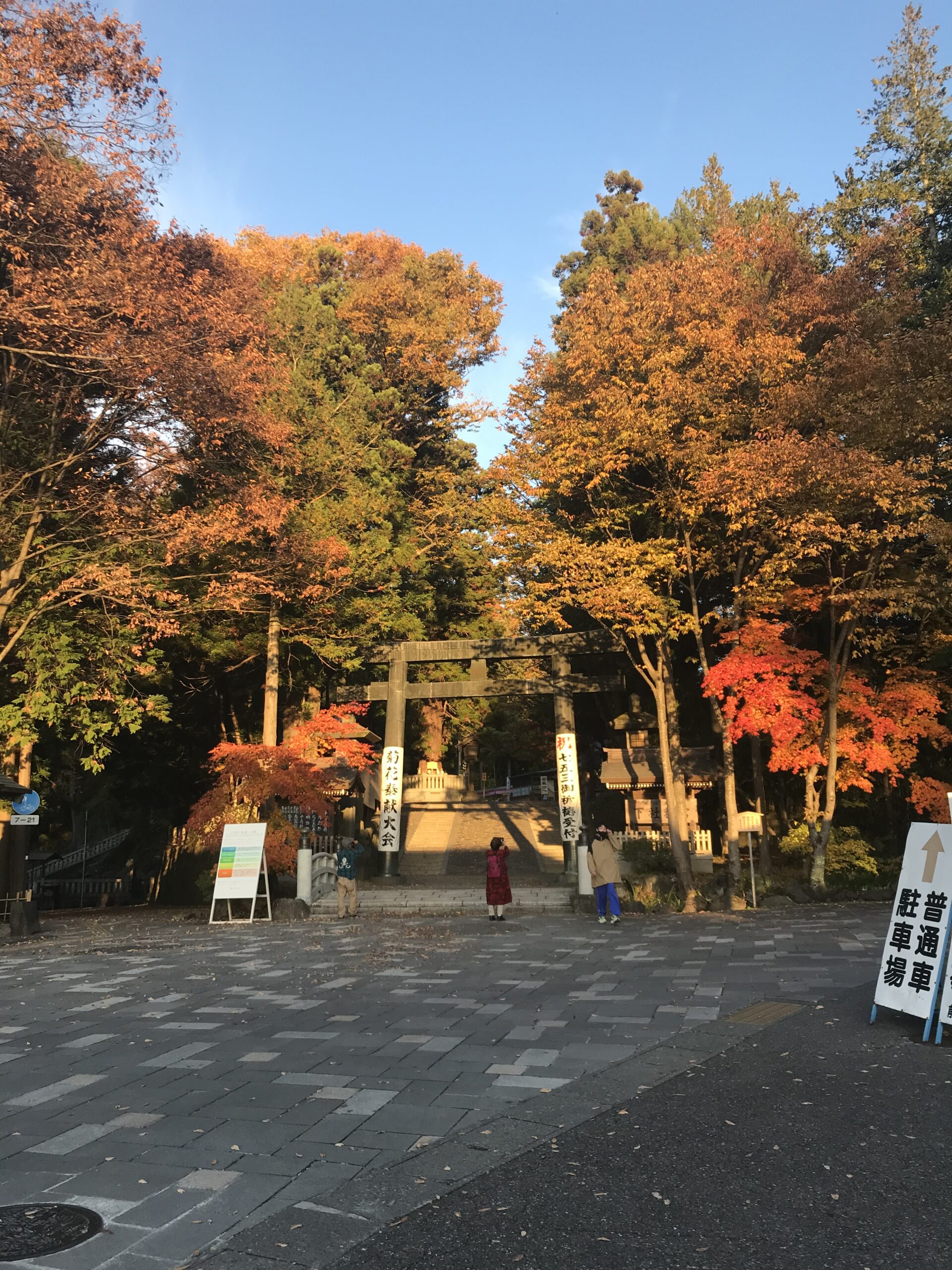 秋宮鳥居