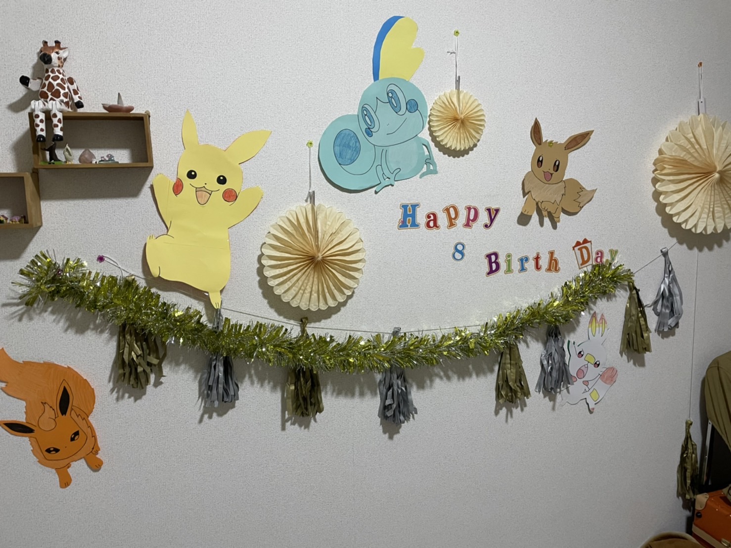 今年のテーマはポケモン 息子ちゃんの誕生日準備編 Lhouse