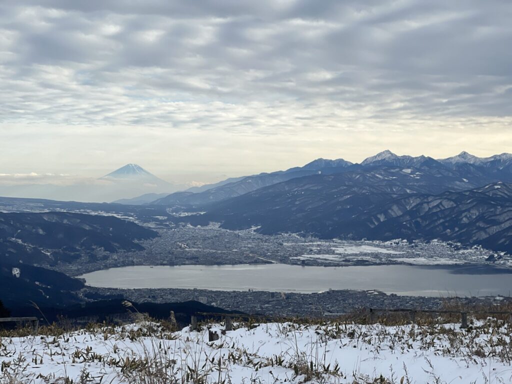 つい自慢したくなっちゃう！長野の素晴らしい風景写真を公開｜高ボッチ山高原から眺める富士山