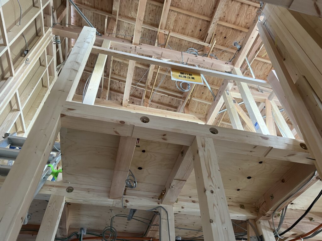 新築建築現場｜原村で注文住宅ならエルハウス