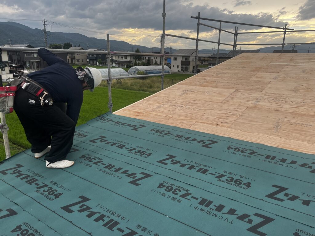 新築建築現場｜茅野市で注文住宅ならエルハウス