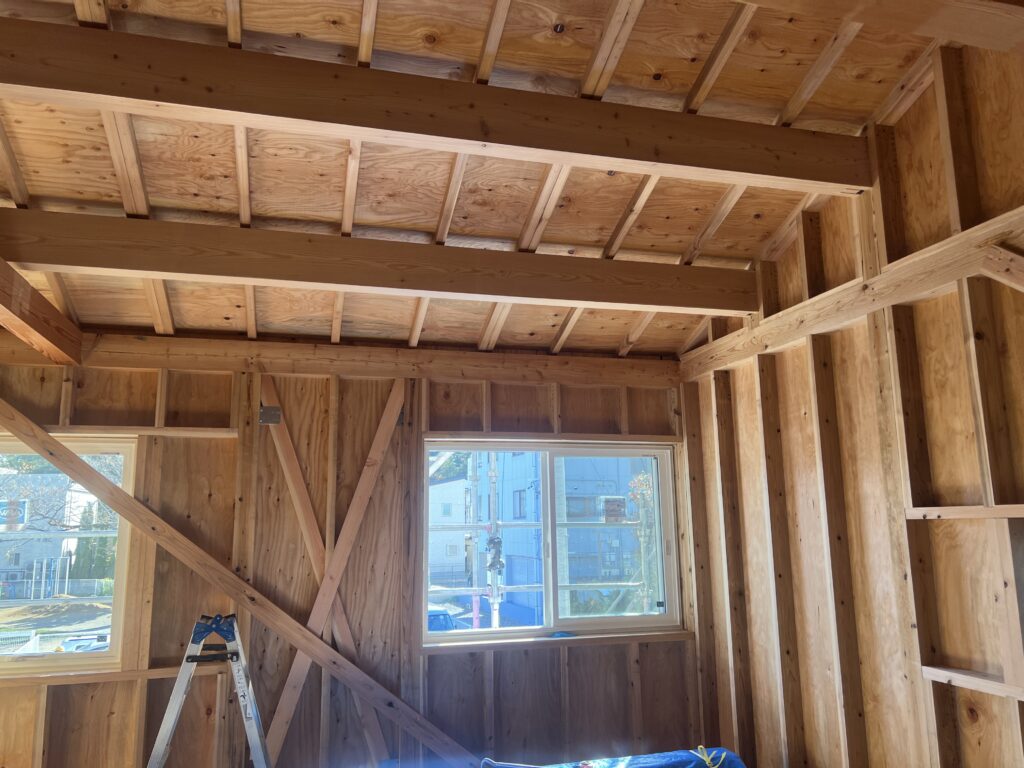 建築現場｜原村で注文住宅ならエルハウス width=