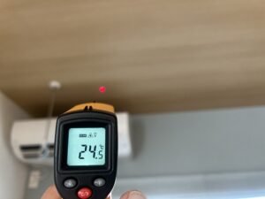エコ住宅温度測定｜伊那市で注文住宅ならエルハウス