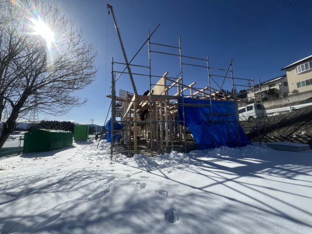 建築現場｜茅野市で注文住宅ならエルハウス width=