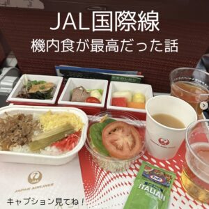 JAL機内食