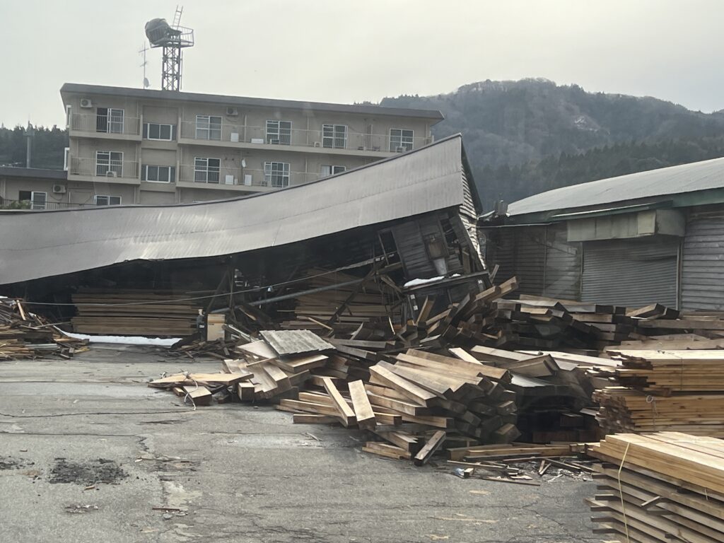 能登半島地震輪島市内の様子｜茅野市で注文住宅ならエルハウス