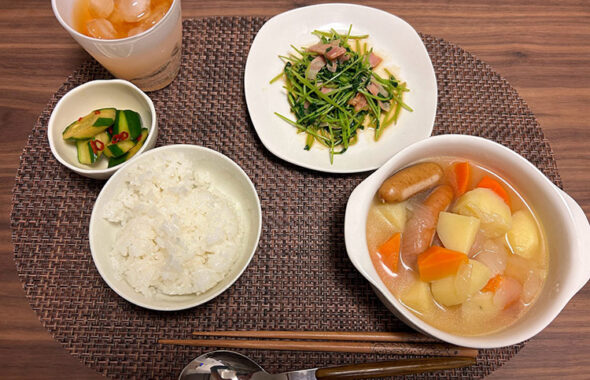 豆苗のメニュー