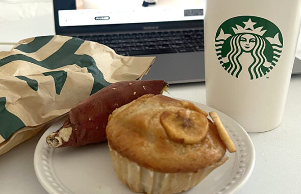 スターバックス　バナナマフィン