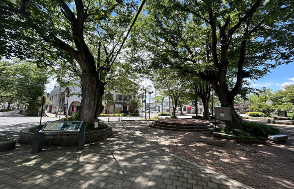 上諏訪駅　周辺の景色