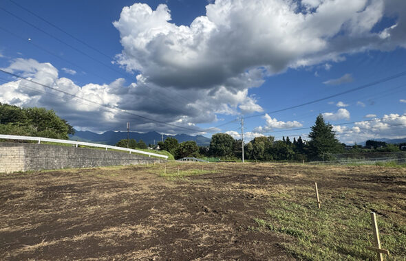 茅野市湖東　分譲地
