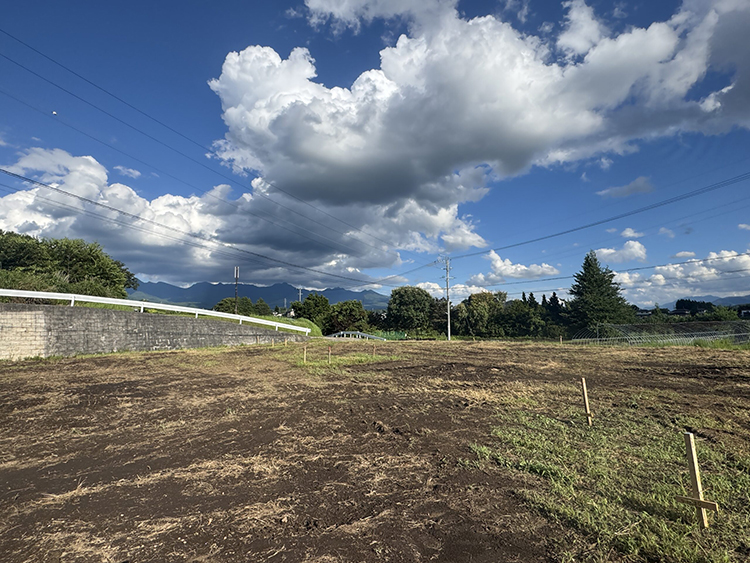 茅野市湖東　分譲地